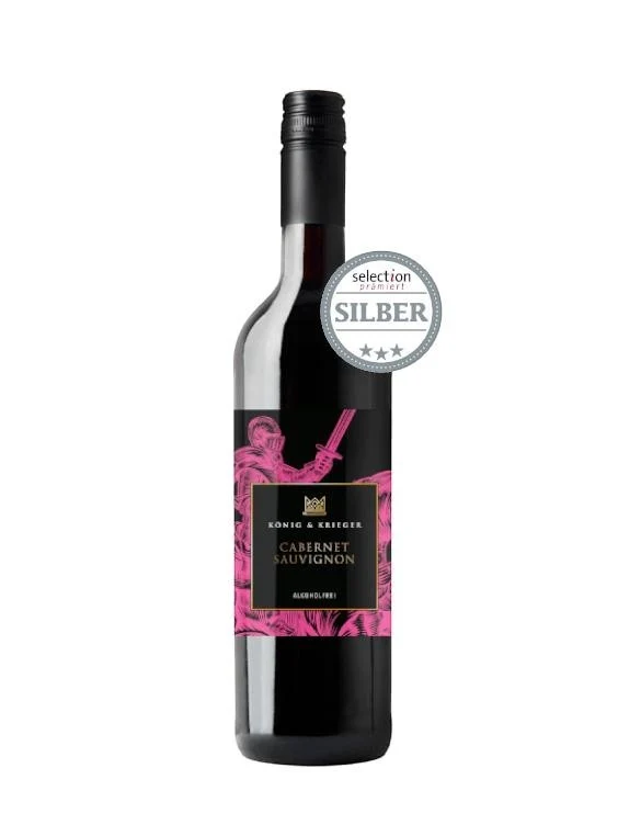 König & Krieger - Cabernet Sauvignon - alkoholfreier Rotwein