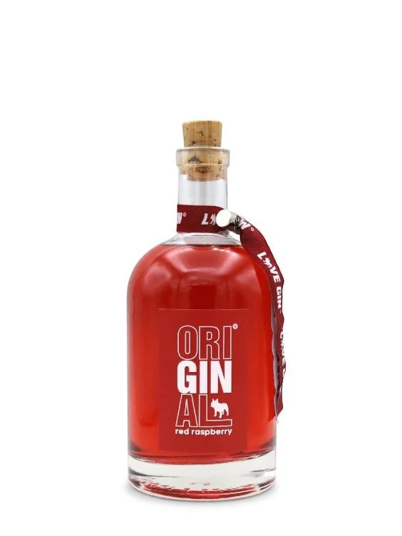 ORIGINAL. LOVE GIN. - red raspberry 0,5l