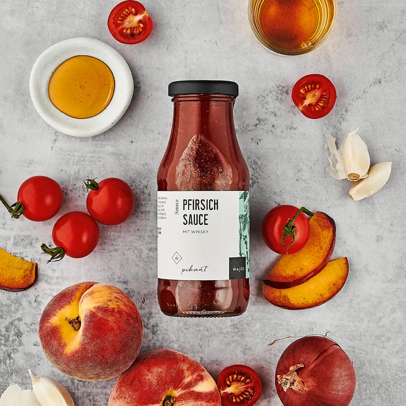 Pfirsich Sauce