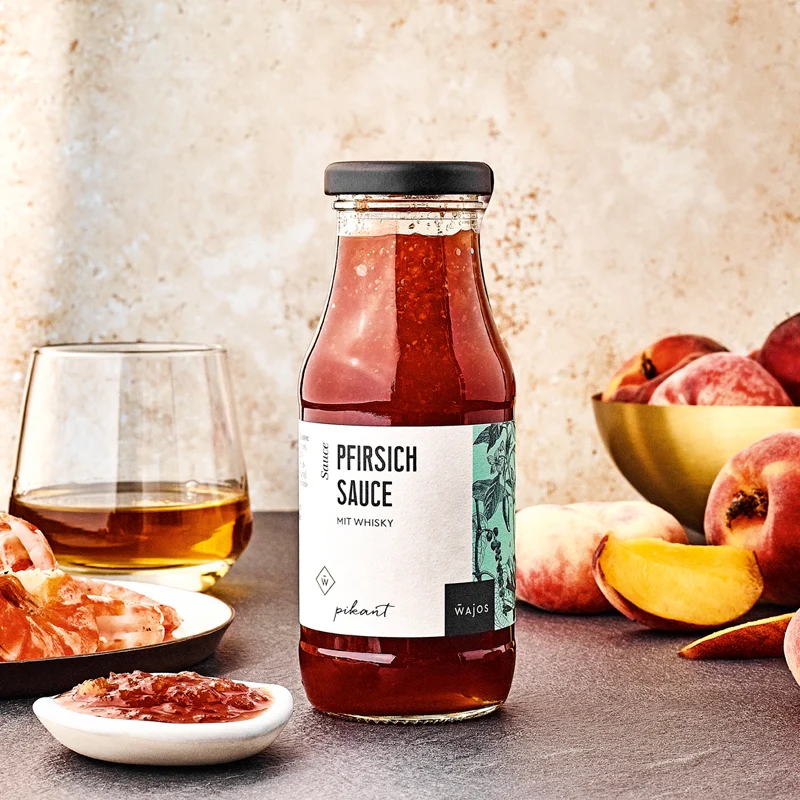 Pfirsich Sauce
