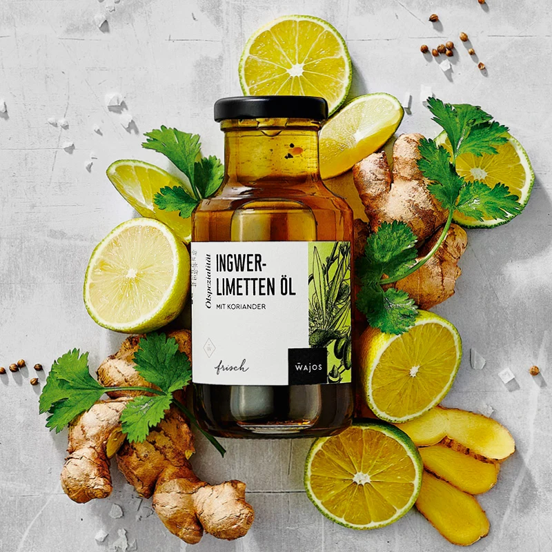 Ingwer-Limetten Öl 250 ml