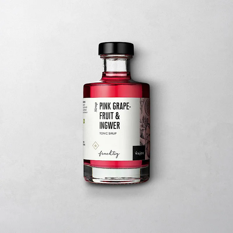 Pink Grapefruit & Ingwer - Tonic Sirup