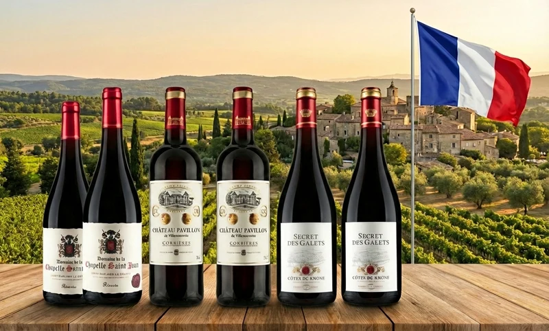 Schnäppchen Frankreich-Weinpaket