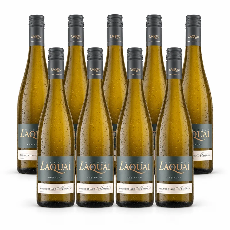 9x Rheingauer Top-Steillagen-Riesling feinfruchtig im Sparpaket