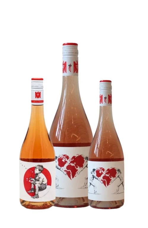 LOVE & HOPE Rosé trocken BIO 3er Set