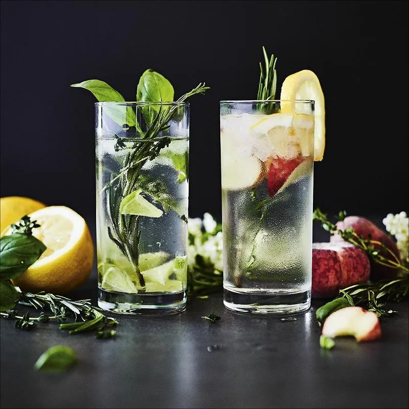 Pfirsich, Holunderblüte & Zitrone - Tonic Sirup