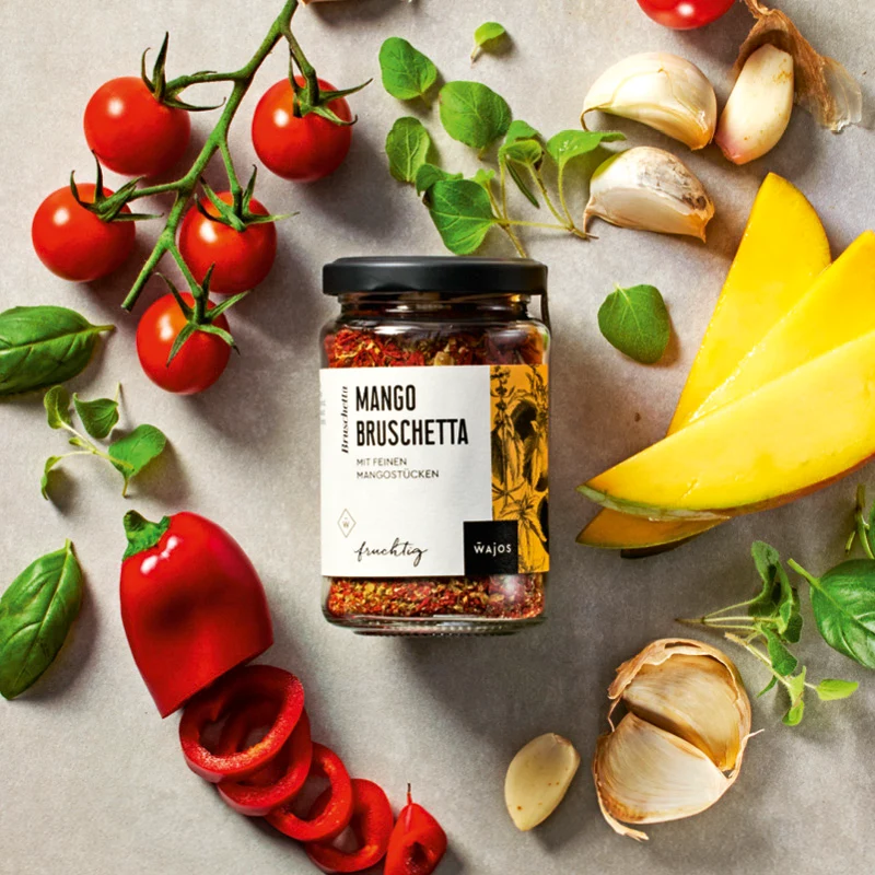 Mango Bruschetta