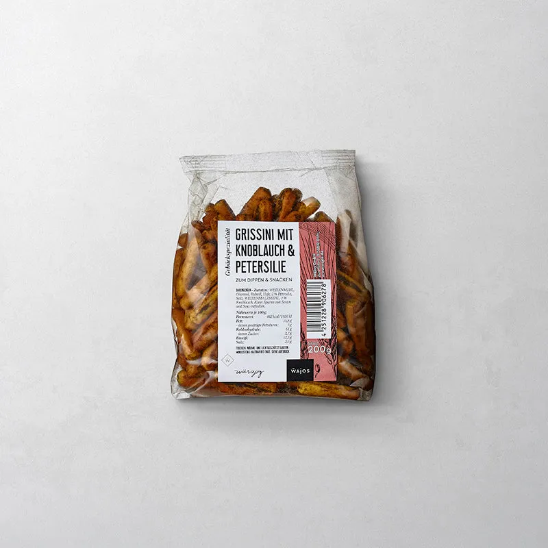 Grissini mit Knoblauch & Petersilie