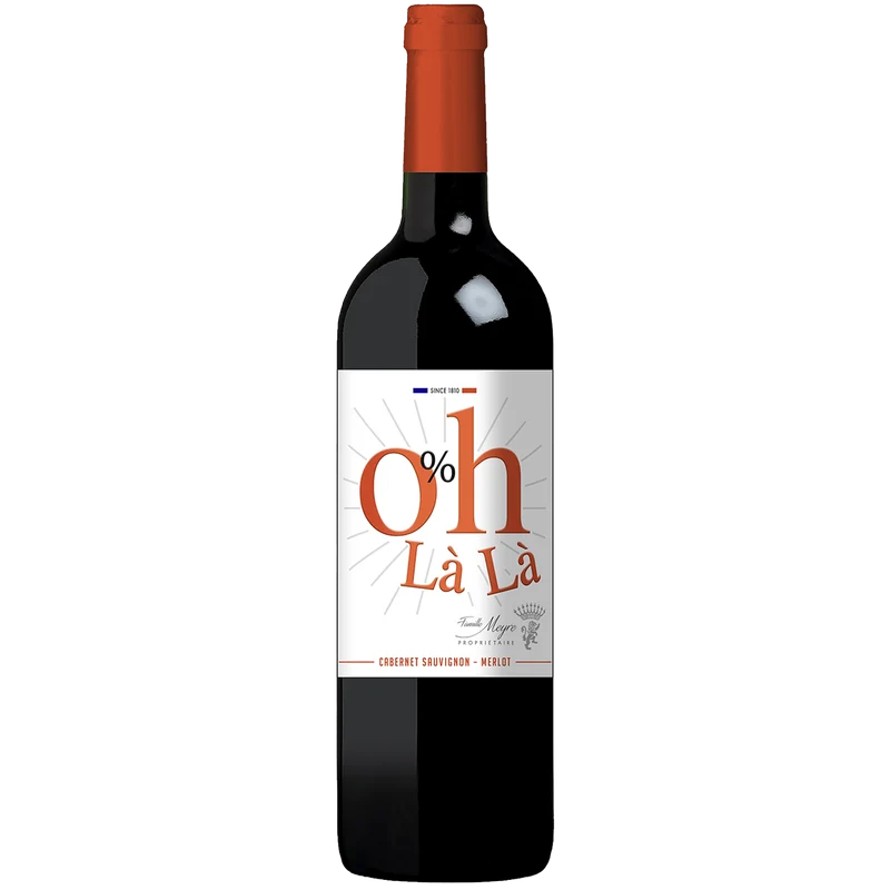 Oh Là Là, Cabernet Sauvignon & Merlot 0.0% - Sans alcool
