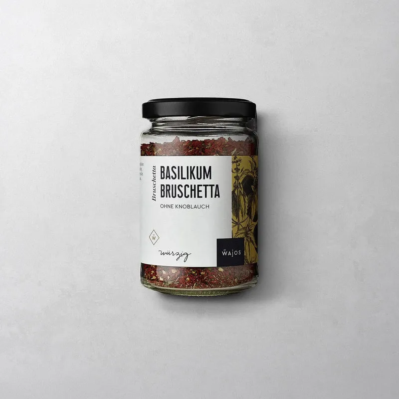 Basilikum Bruschetta