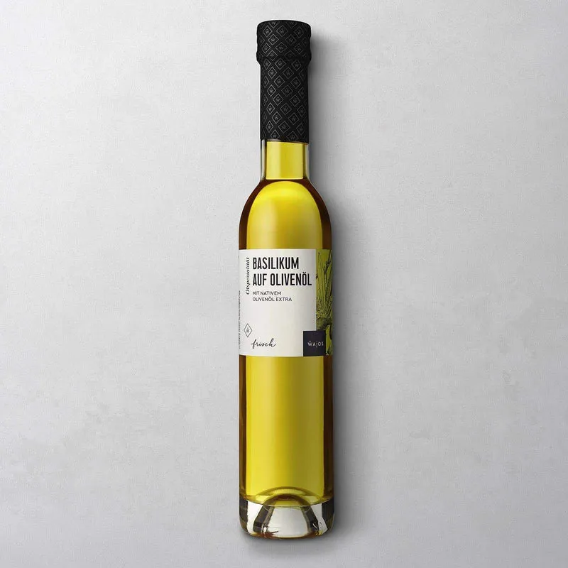 Basilikum auf Olivenöl 250 ml