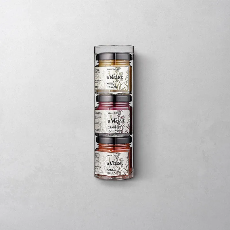 aMust Saucen Probier- & Geschenkset