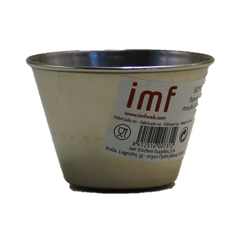 Flanform Inox aus Edelstahl 7cm Durchmesser