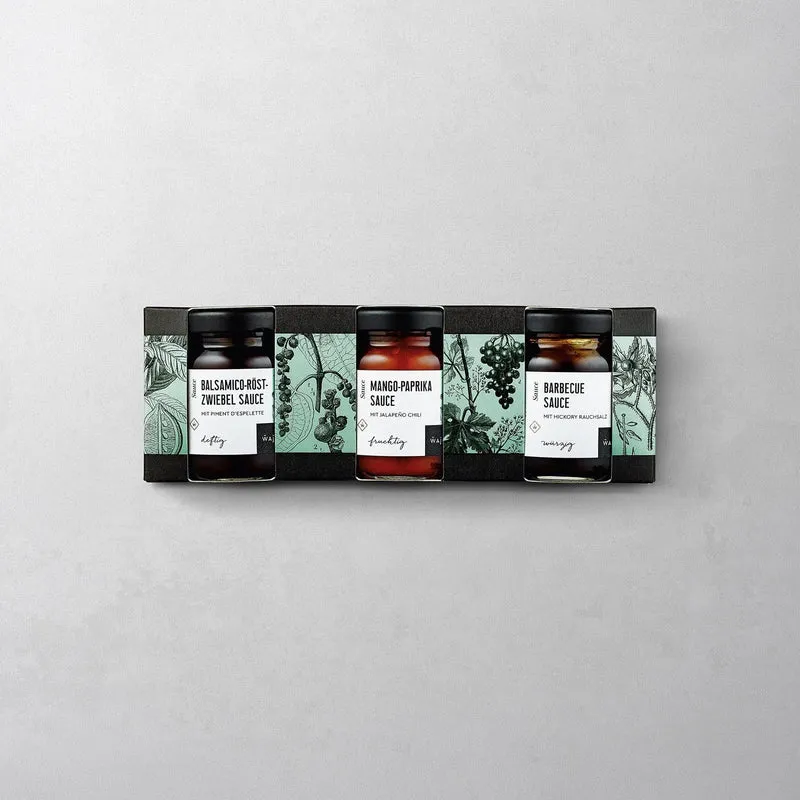 3er Set Mini-Saucen
