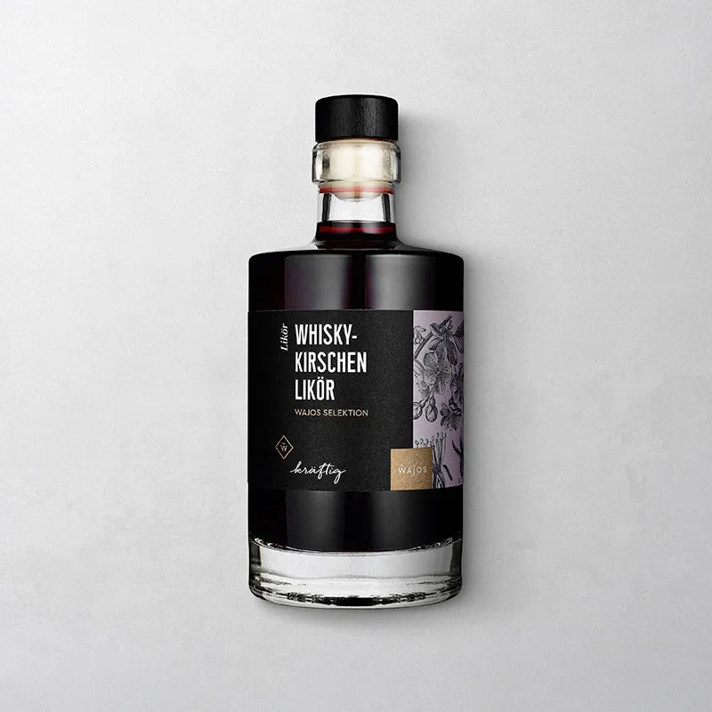 Whisky-Kirschen Likör