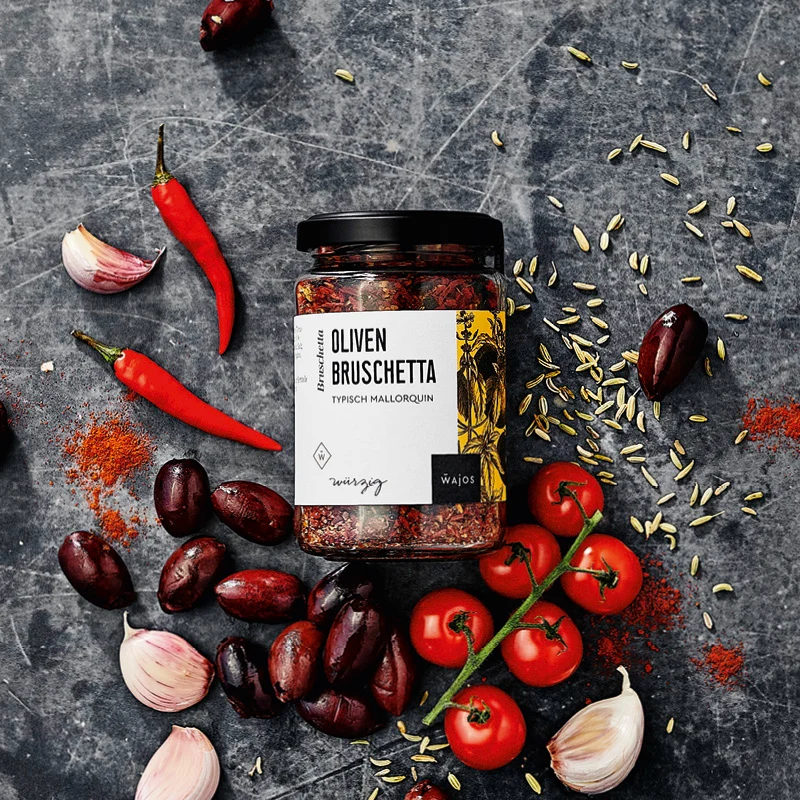 Oliven Bruschetta