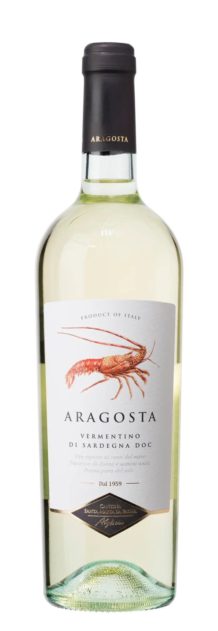 Aragosta Vermentino di Sardegna DOC