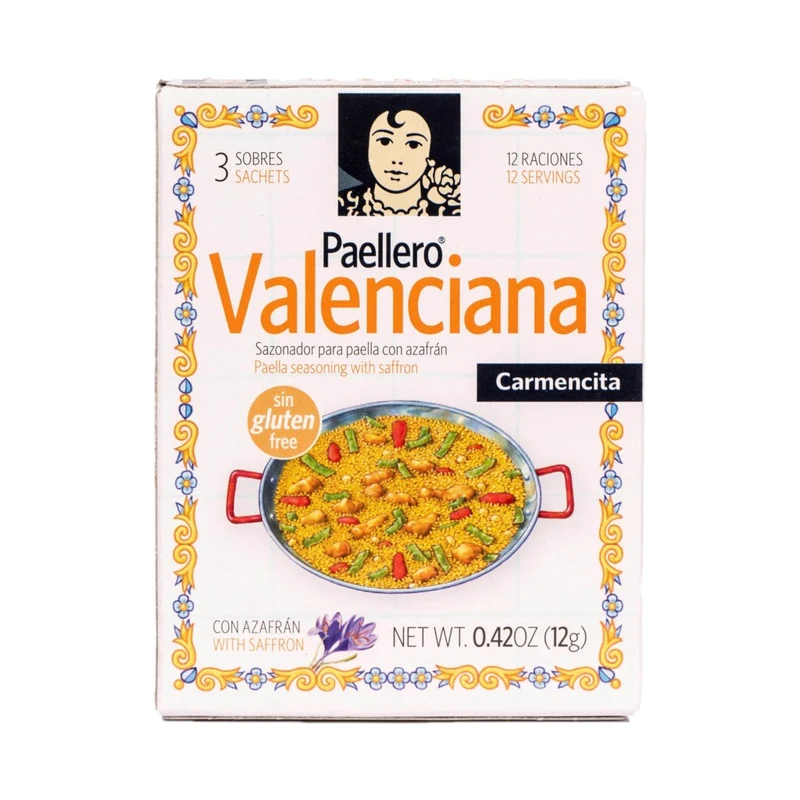 Carmencita Paellero Valenciana Gewürzzubereitung mit Safran 12g