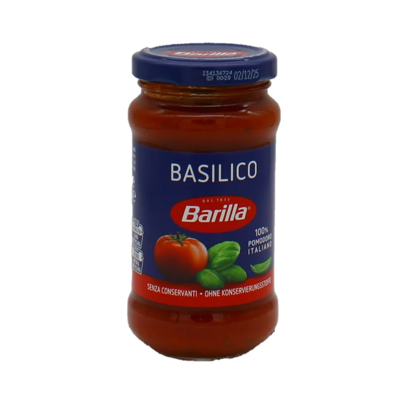 Barilla Basilico Tomatensauce mit Basilikum 200g***MHD 12.2025***