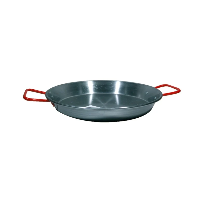 La Ideal Paellapfanne Stahl poliert 26cm 2 Portionen
