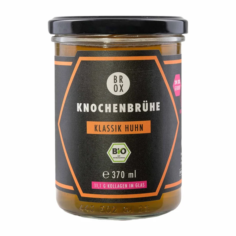 Knochenbrühe vom Bio Huhn