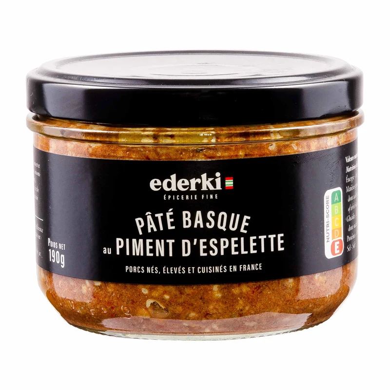 Paté basque mit Piment d'Espelette