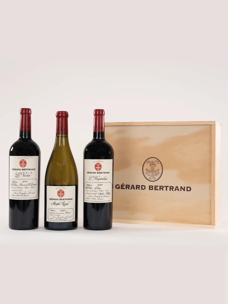 Coffret trois Parcelles - Aigle Royal Pinot Noir, Le Viala et L'Hospitalitas