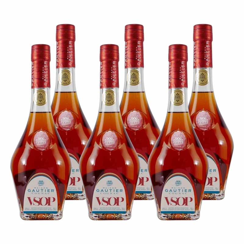 Maison Gautier Cognac V.S.O.P. (6 x 0,5L)