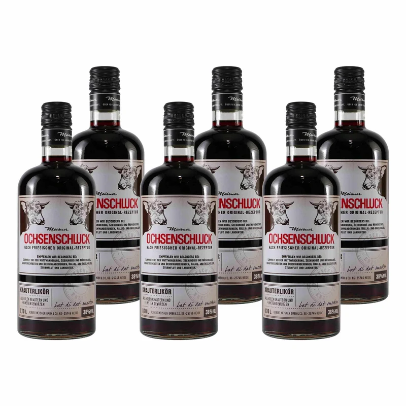Meisner Ochsenschluck Kräuterlikör (6 x 0,7L)