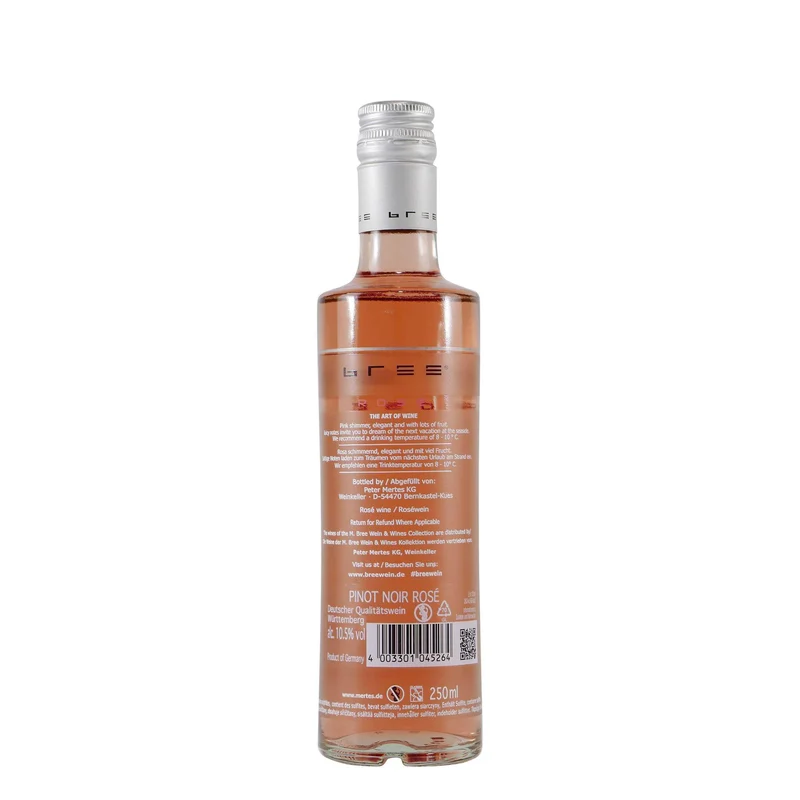Bree Pinot Noir Rosé QbA -trocken- (12 x 0,25L)