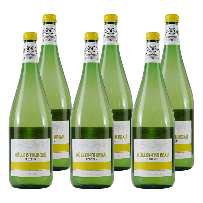 Landhaus Müller-Thurgau QbA -trocken- (6 x 1,0L)