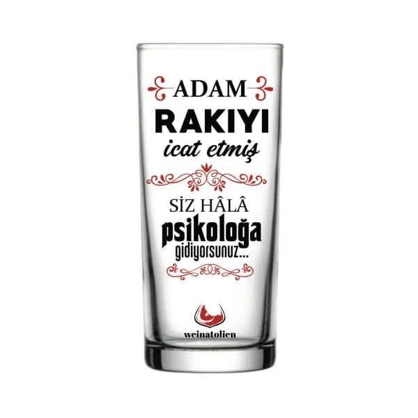 'Rakı icat oldu'-Rakı Glas