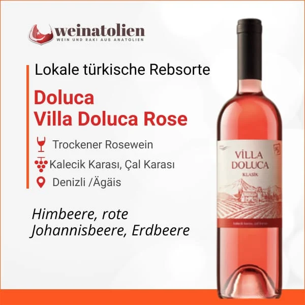 Villa Doluca Rosé – Türkischer Roséwein