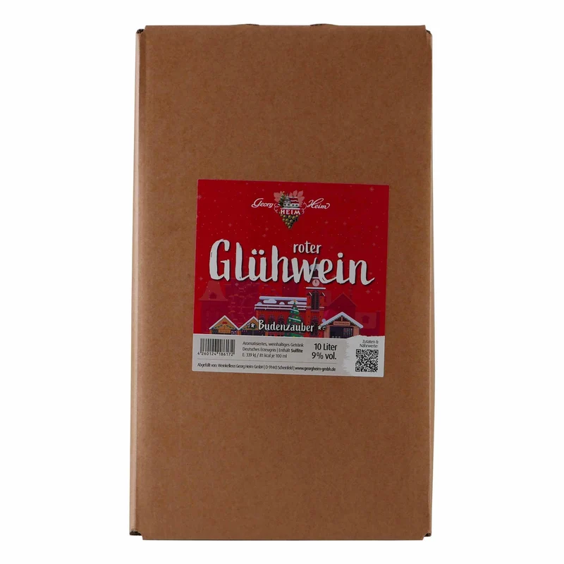 Budenzauber Roter Glühwein 10L BIB