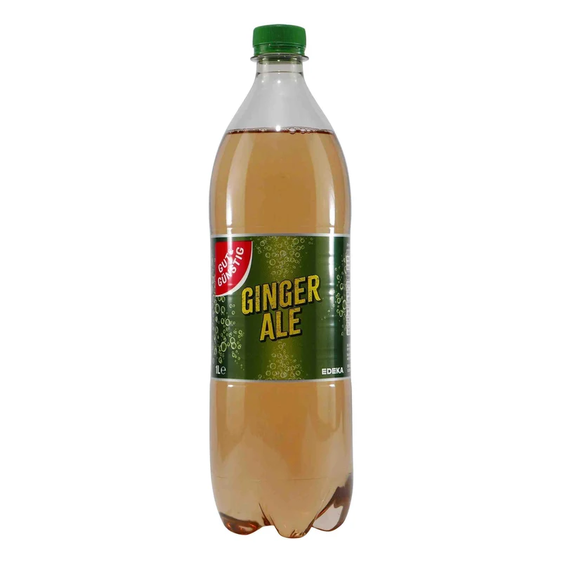Gut & Günstig Ginger Ale (6 x 1,0L) EINWEG