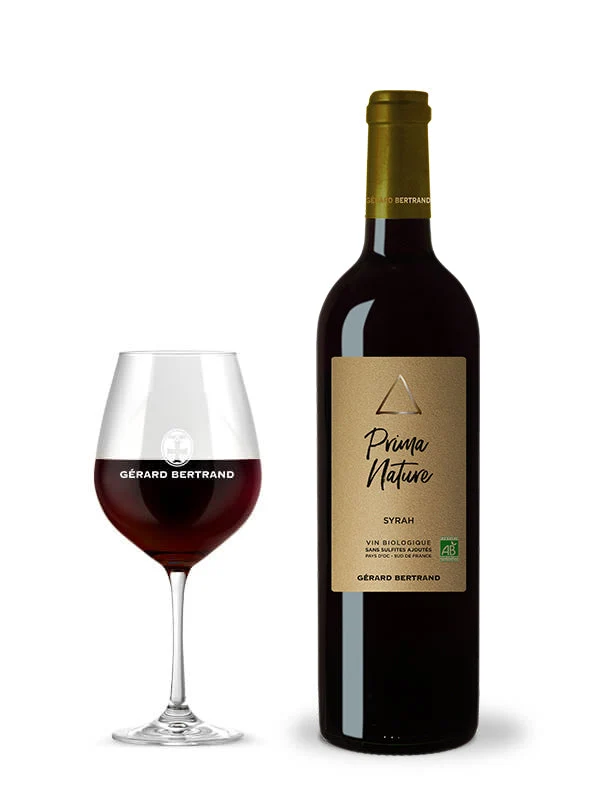 Prima Nature Syrah rouge IGP Pays d'Oc 2025 – Lot 6 Bouteilles 75cl vin rouge