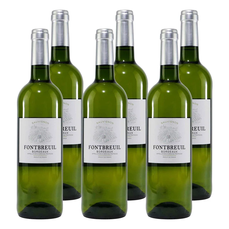 Fontbreuil Bordeaux Sauvignon AOP -trocken- (6 x 0,75L)