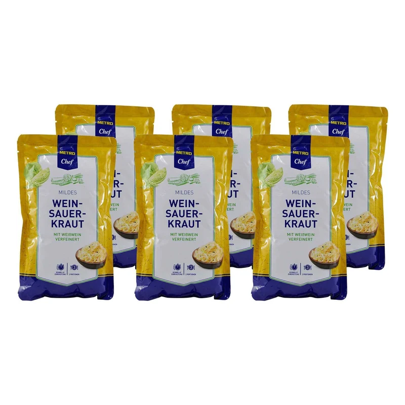 M.C. Mildes Weinsauerkraut (20 x 0,52KG)