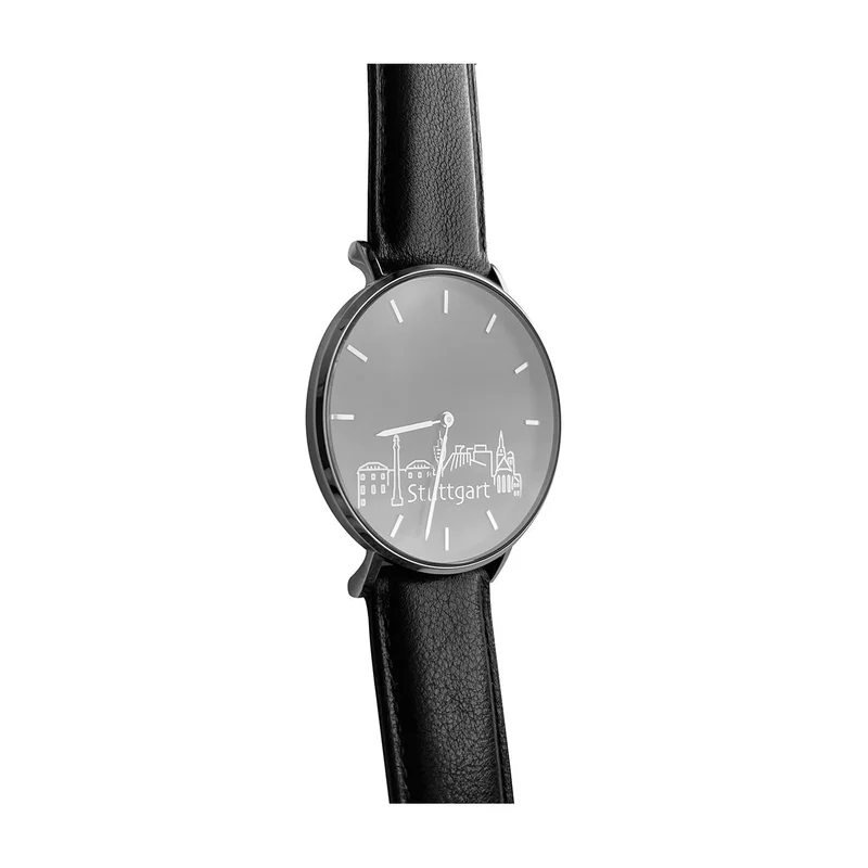Armbanduhr mit Stuttgarter Skyline Herren