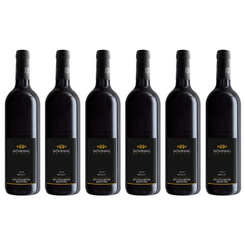 Stuttgarter Zeitung Weinedition 2025 - 6er-Paket Merlot