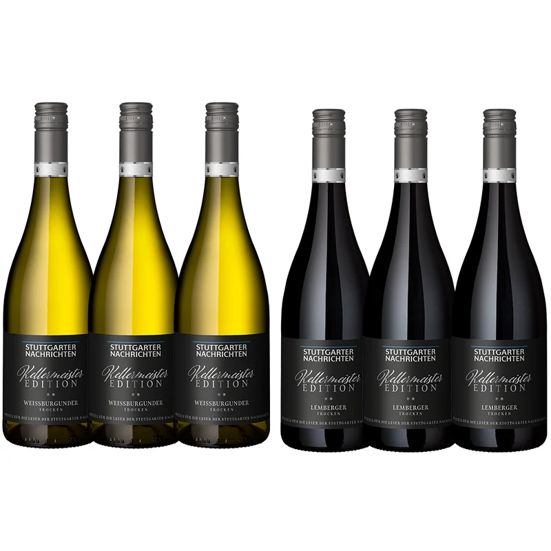 Stuttgarter Nachrichten Weinedition 2024 - Paket Lemberger + Weißburgunder