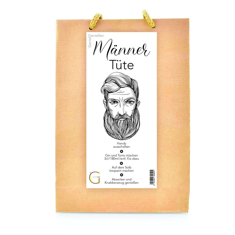 Männer Tüte – Gin Tonic Geschenk