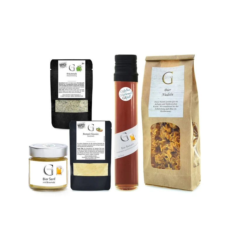 Geschenke für Bierliebhaber - Das Bier Genuss - Geschenkset