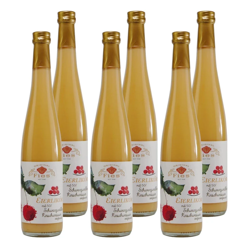 Fies Eierlikör mit Kirschwasser (6 x 0,5L)