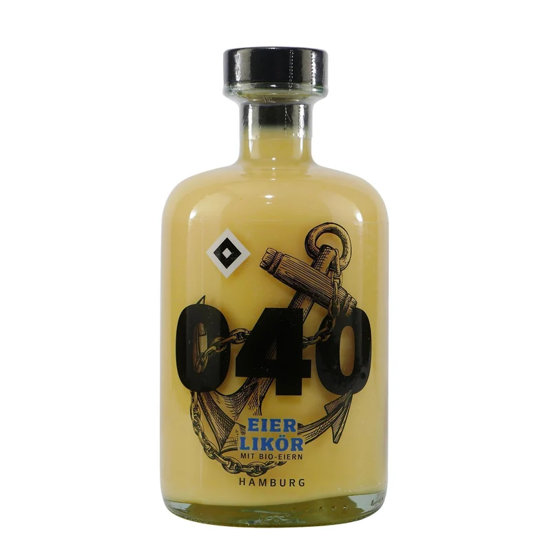 HSV 040 Eier-Likör mit Geschenk-Holzkiste