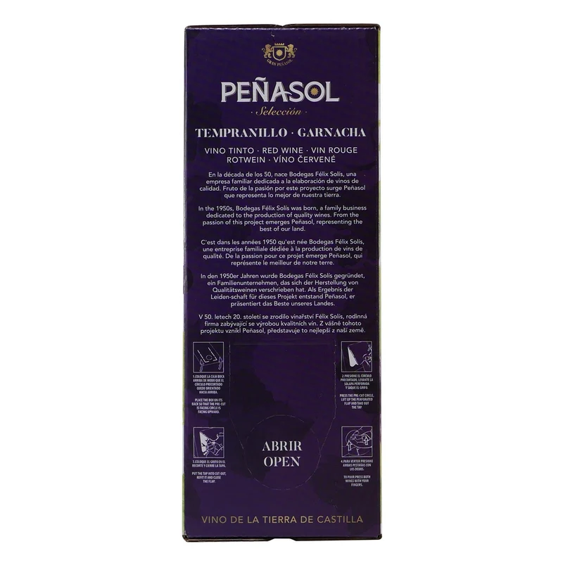 Penasol Tempranillo Garnacha -trocken- 3,0L BIB