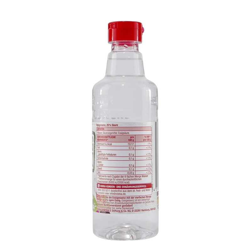 Gut & Günstig Essig-Essenz 25% Säure (12 x 400g)