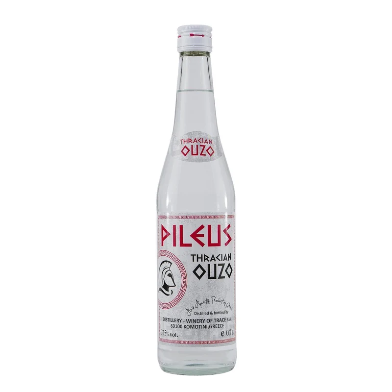 Pileus Thrakian Ouzo mit Geschenk-Holzkiste