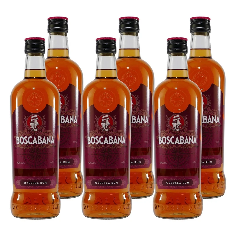 Boscabana Oversea Rum (6 x 0,7L)