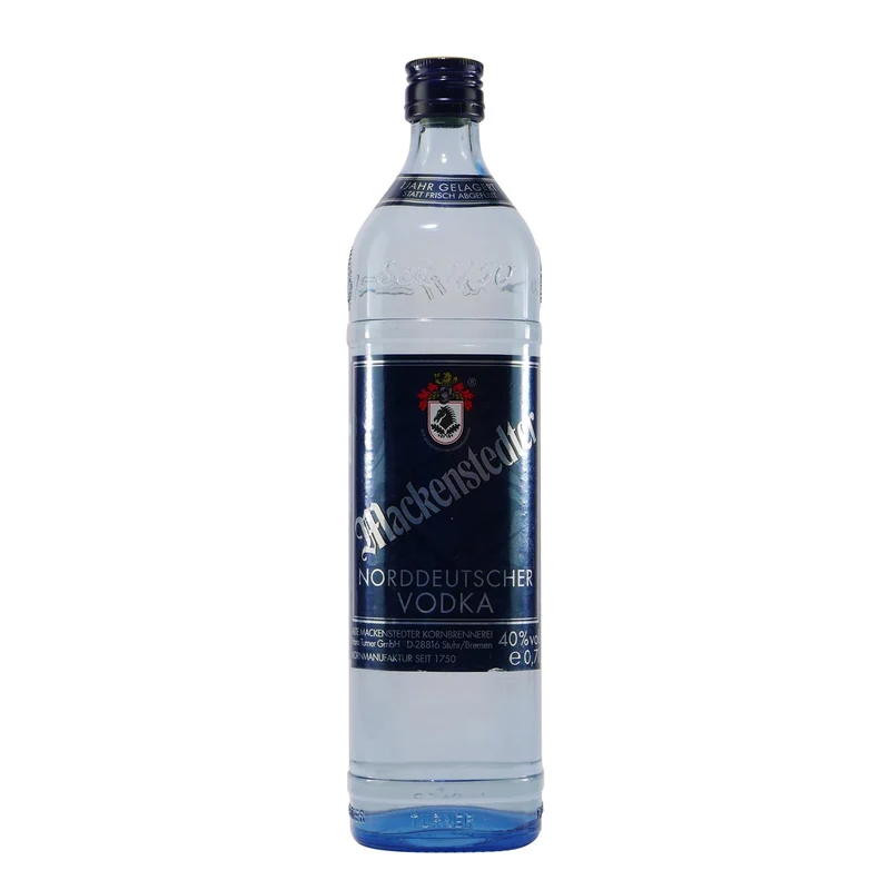 Mackenstedter Norddeutscher Vodka mit Geschenk-Holzkiste